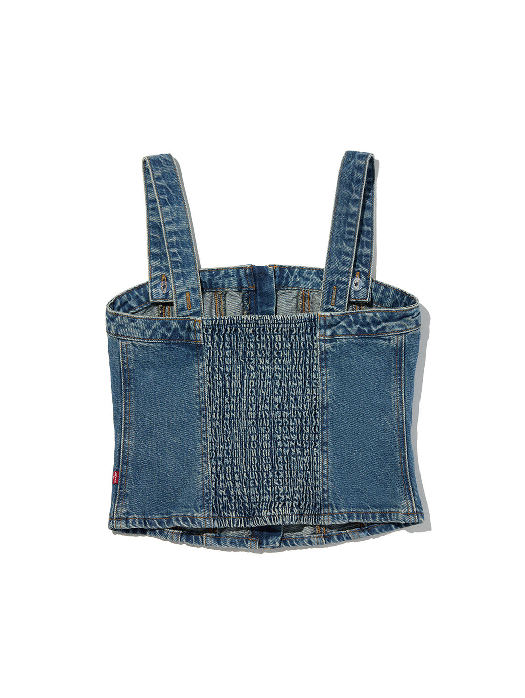 SCULPTED デニム ビスチェ