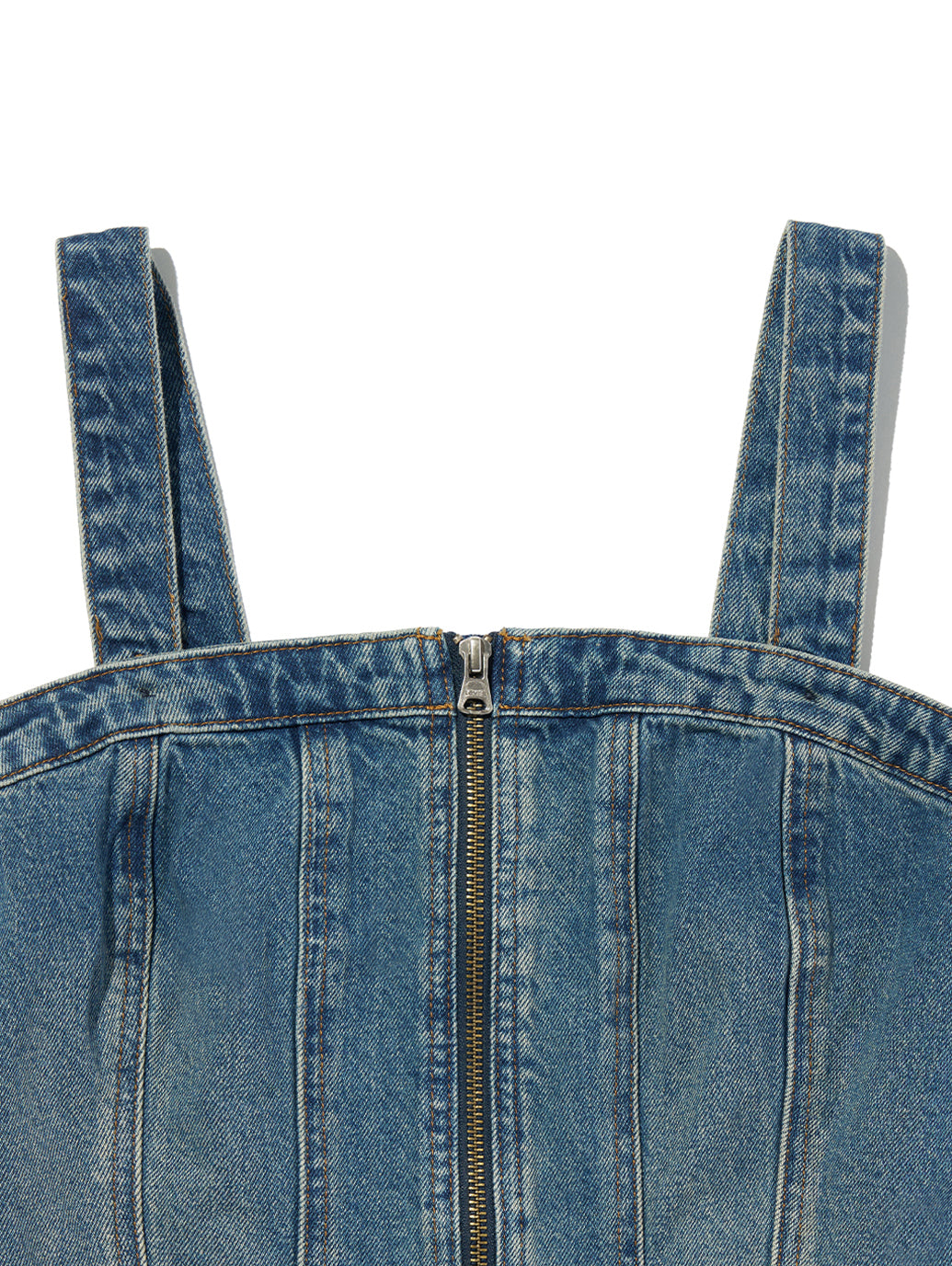 SCULPTED デニム ビスチェ