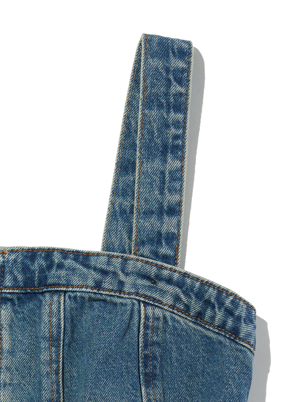 SCULPTED デニム ビスチェ