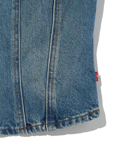 SCULPTED デニム ビスチェ