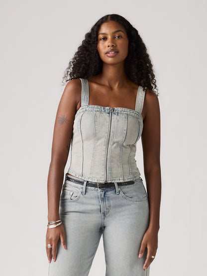 スカルプドビスチェ