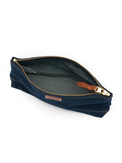 デニム ポーチ
