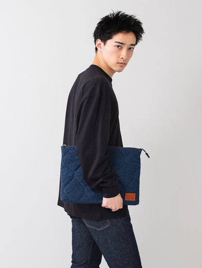 デニム ラップトップスリーブ