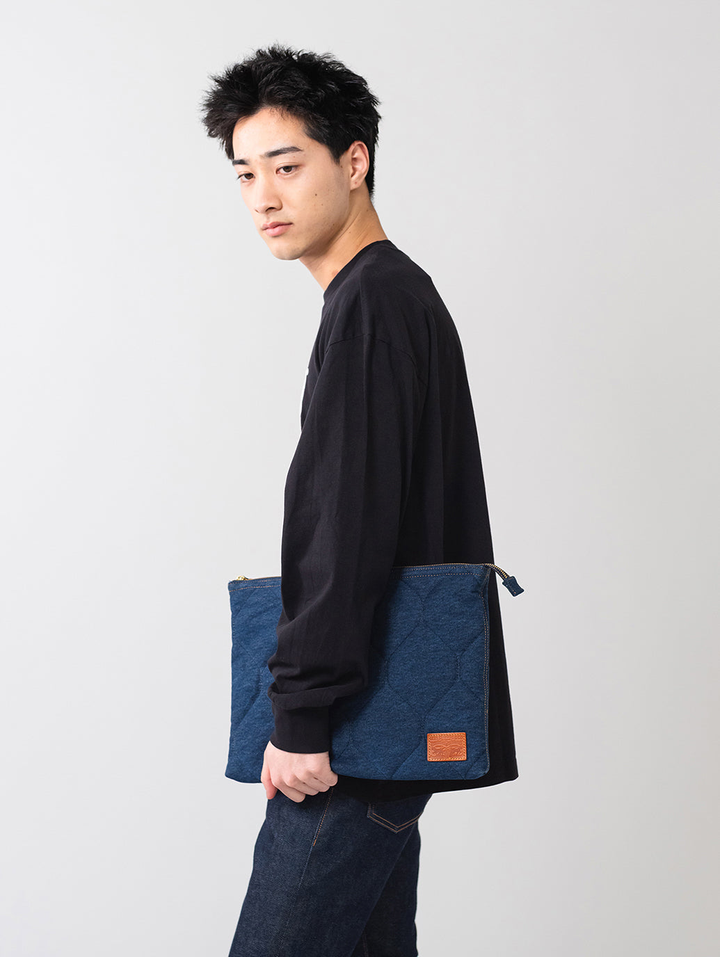 デニム ラップトップスリーブ