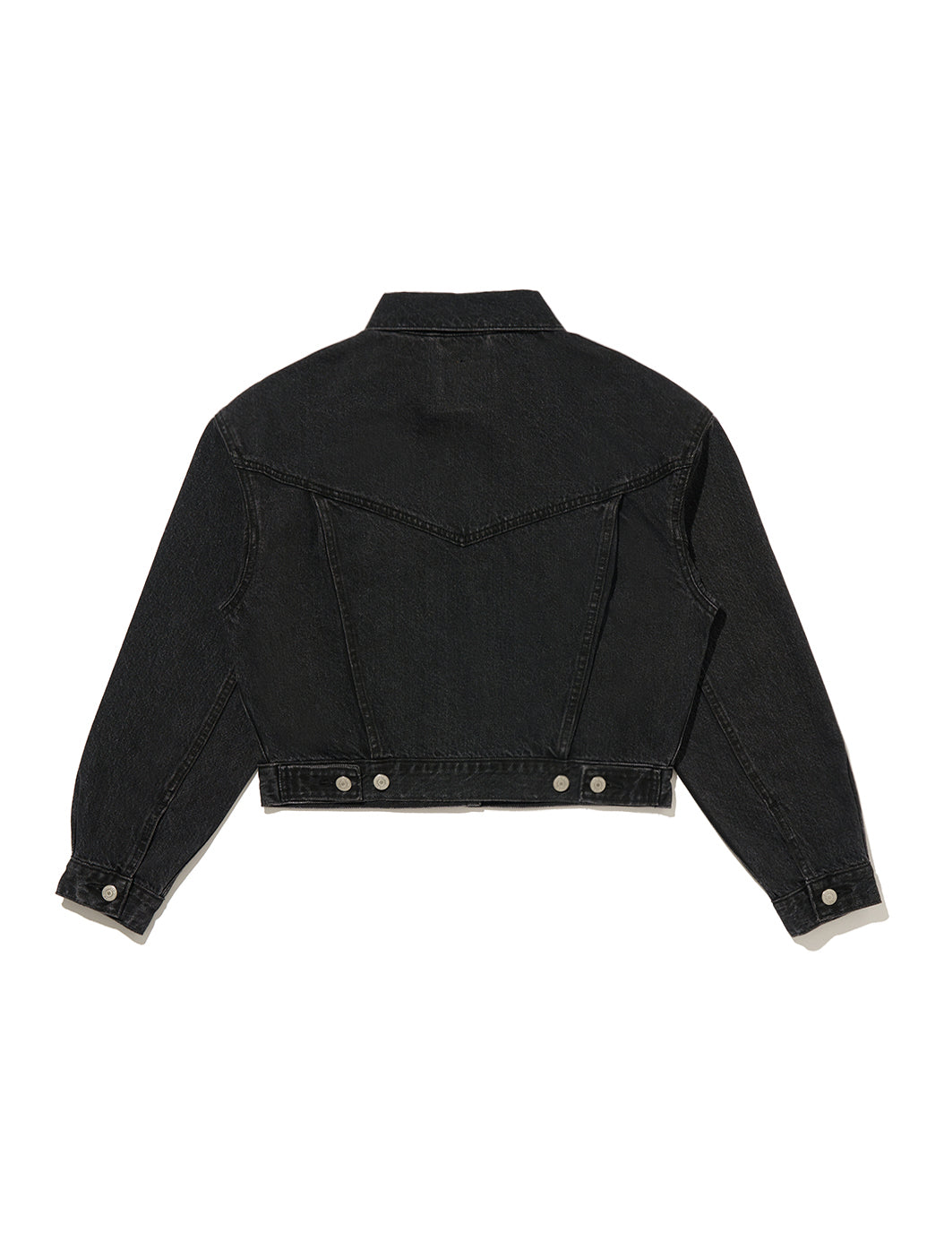 MARIE’S CLOSET 飯豊まりえ別注 SHRUNKEN 90S トラッカージャケット IM ブラック