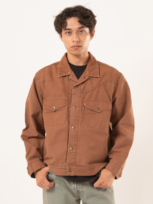 ウエスタンショートホーン トラッカージャケット