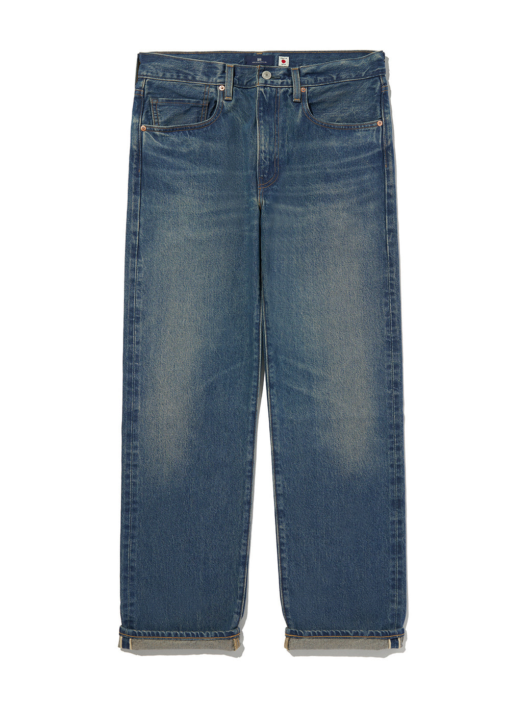 BLUETAB™ ANCHOR RELAXED ジーンズ ミディアムインディゴ MADE IN JAPAN