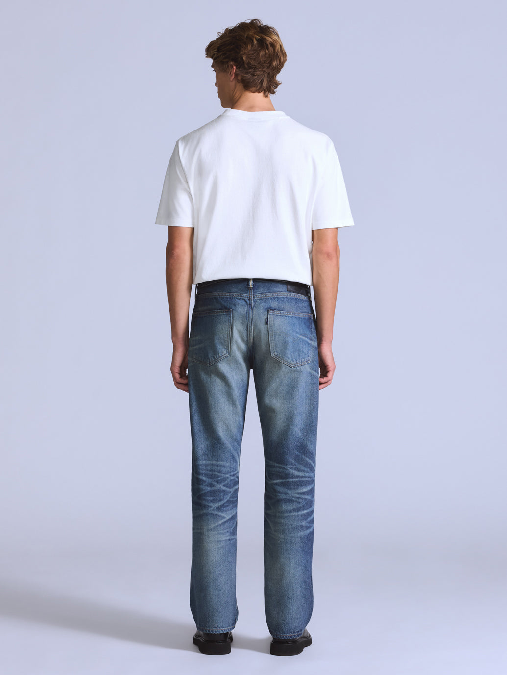 BLUETAB™ ANCHOR RELAXED ジーンズ ミディアムインディゴ