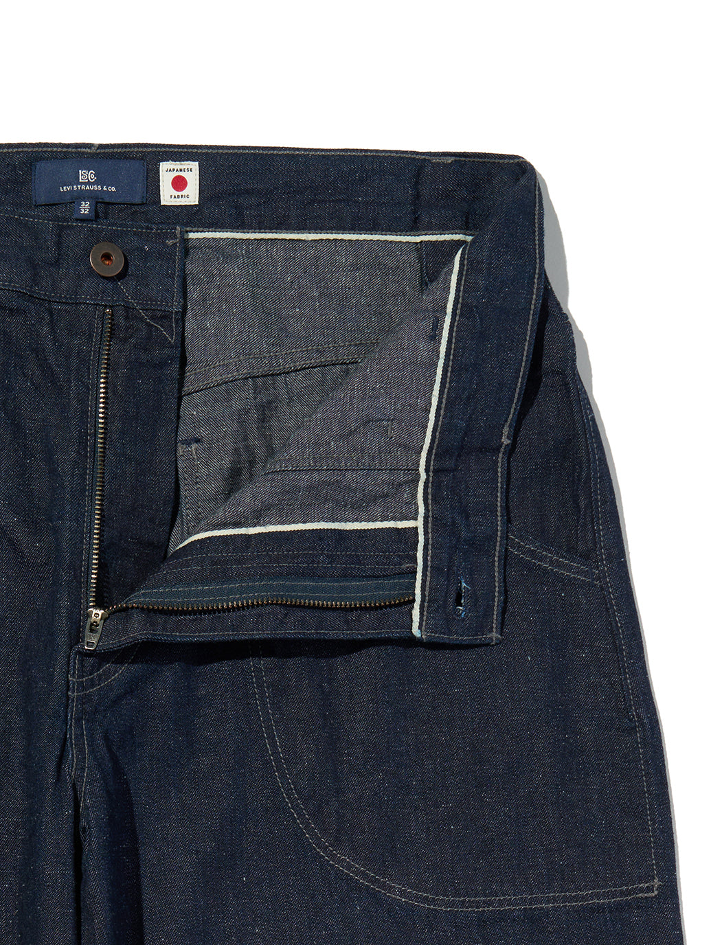 BLUETAB™ NAVAL FLARE ジーンズ ダークインディゴブルー