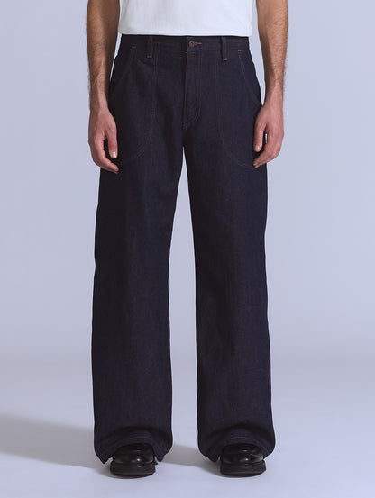 BLUETAB™ NAVAL FLARE ジーンズ ダークインディゴブルー