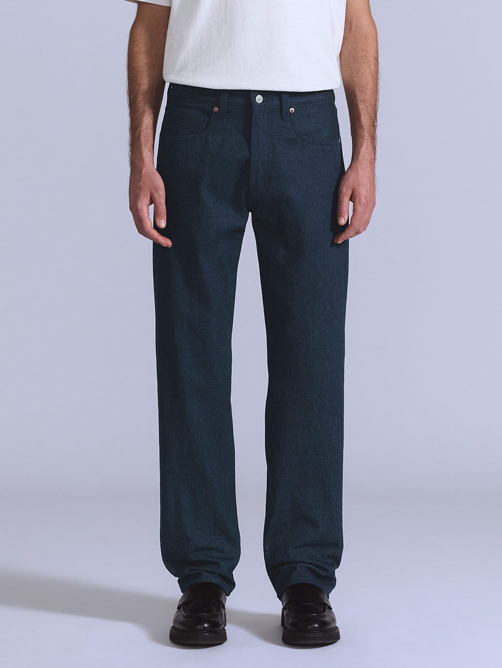 BLUETAB™ ANCHOR RELAXED ジーンズ ミディアムインディゴ