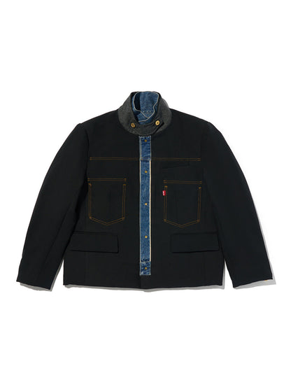 Levi's® x sacai Men's Denim x Matelasse Twill Reversible Blouson