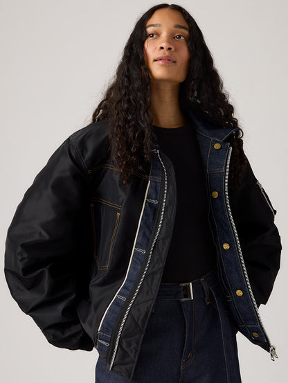 Levi's® x sacai Men's Denim x Nylon Twill Reversible Blouson