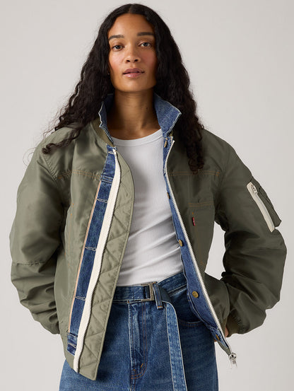 Levi's® x sacai Men's Denim x Nylon Twill Reversible Blouson