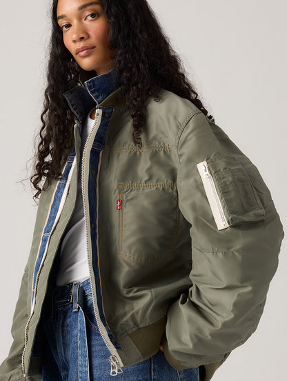 Levi's® x sacai Men's Denim x Nylon Twill Reversible Blouson