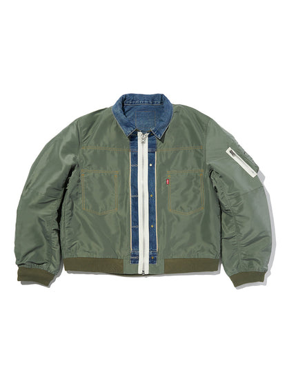 Levi's® x sacai Men's Denim x Nylon Twill Reversible Blouson
