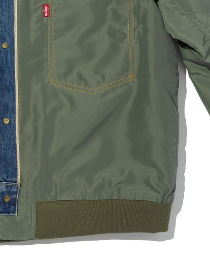 Levi's® x sacai Men's Denim x Nylon Twill Reversible Blouson