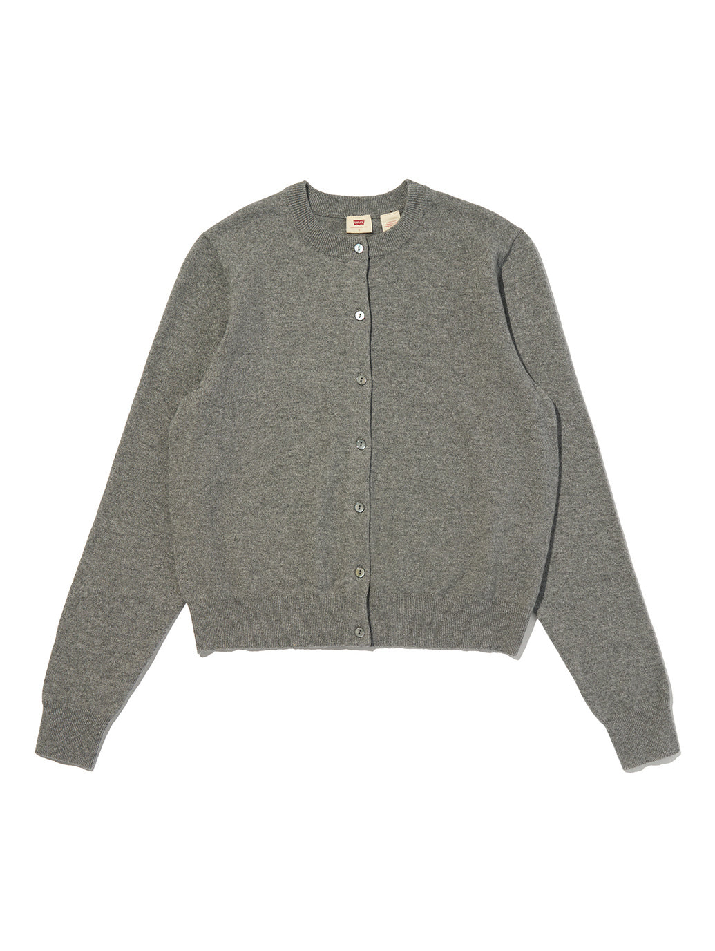 スーパーソフト クルーネックカーディガン