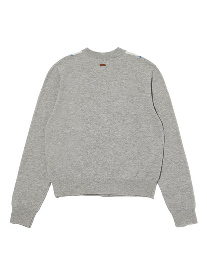 スーパーソフト クルーネックカーディガン