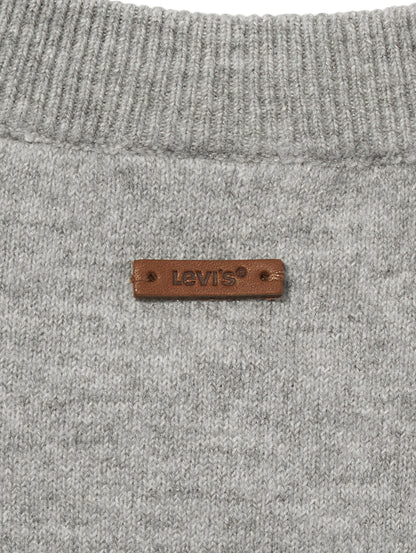 スーパーソフト クルーネックカーディガン