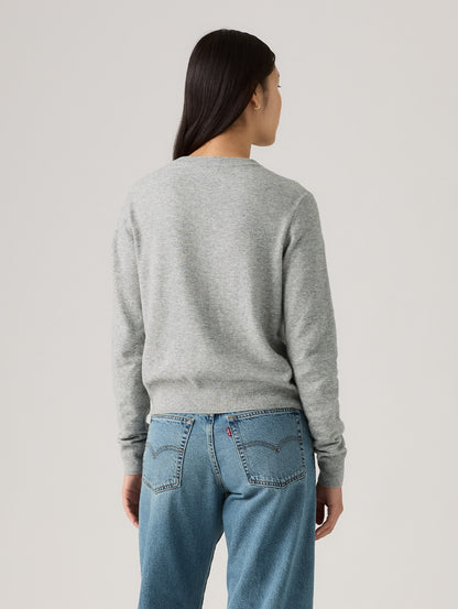 スーパーソフト クルーネックカーディガン