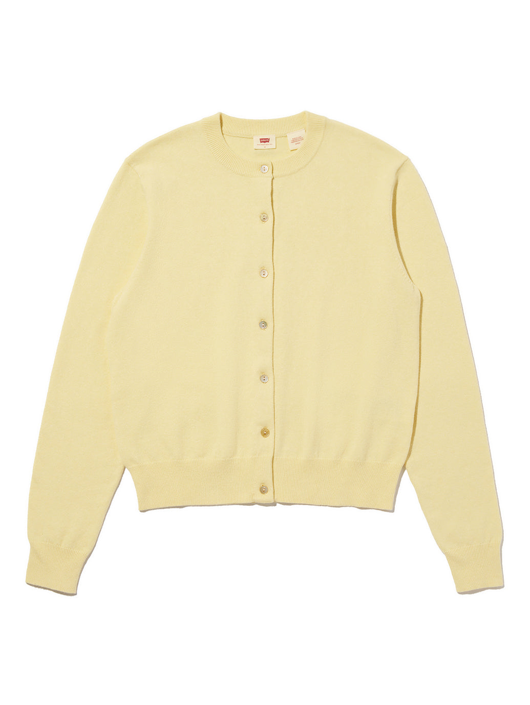 スーパーソフト クルーネックカーディガン