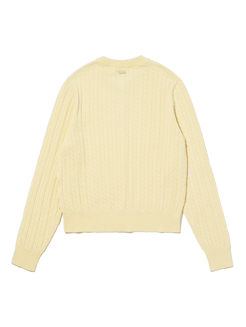 スーパーソフト クルーネックカーディガン