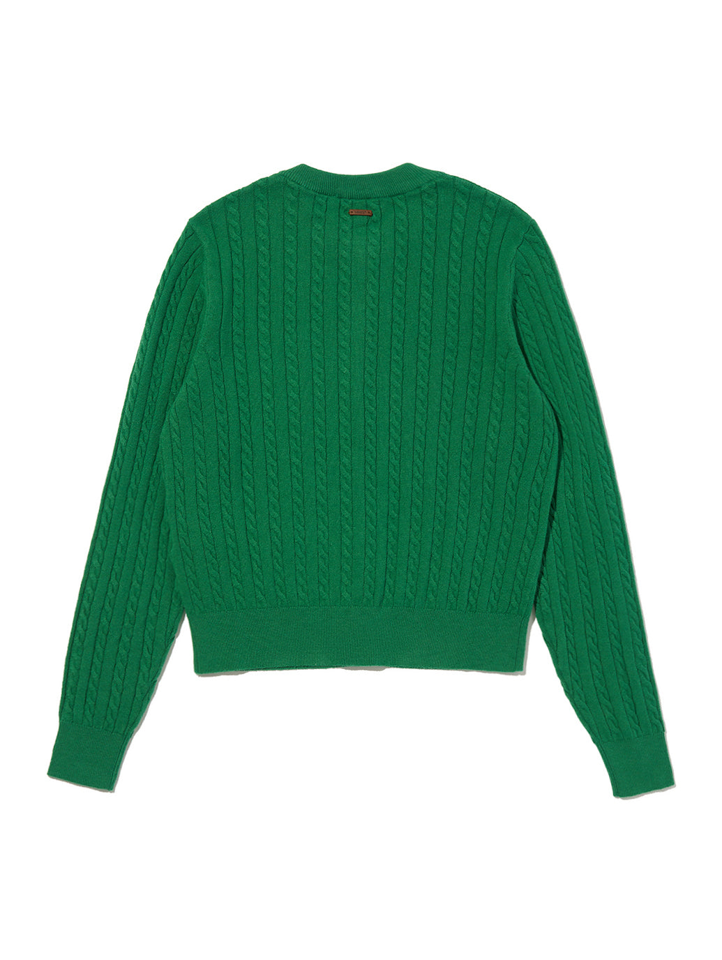 スーパーソフト クルーネックカーディガン