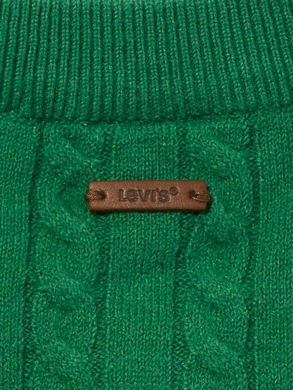 スーパーソフト クルーネックカーディガン