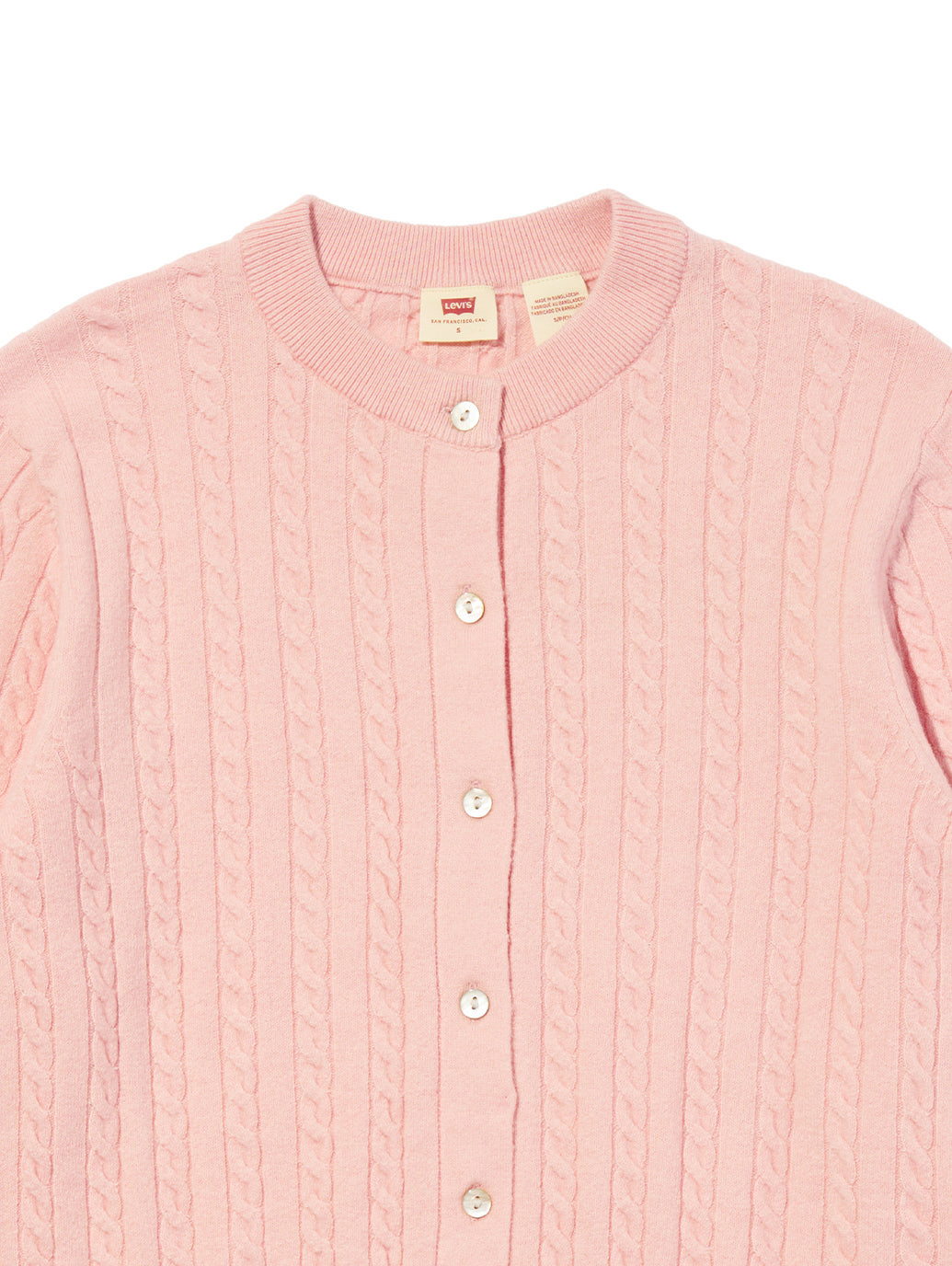 スーパーソフト クルーネックカーディガン