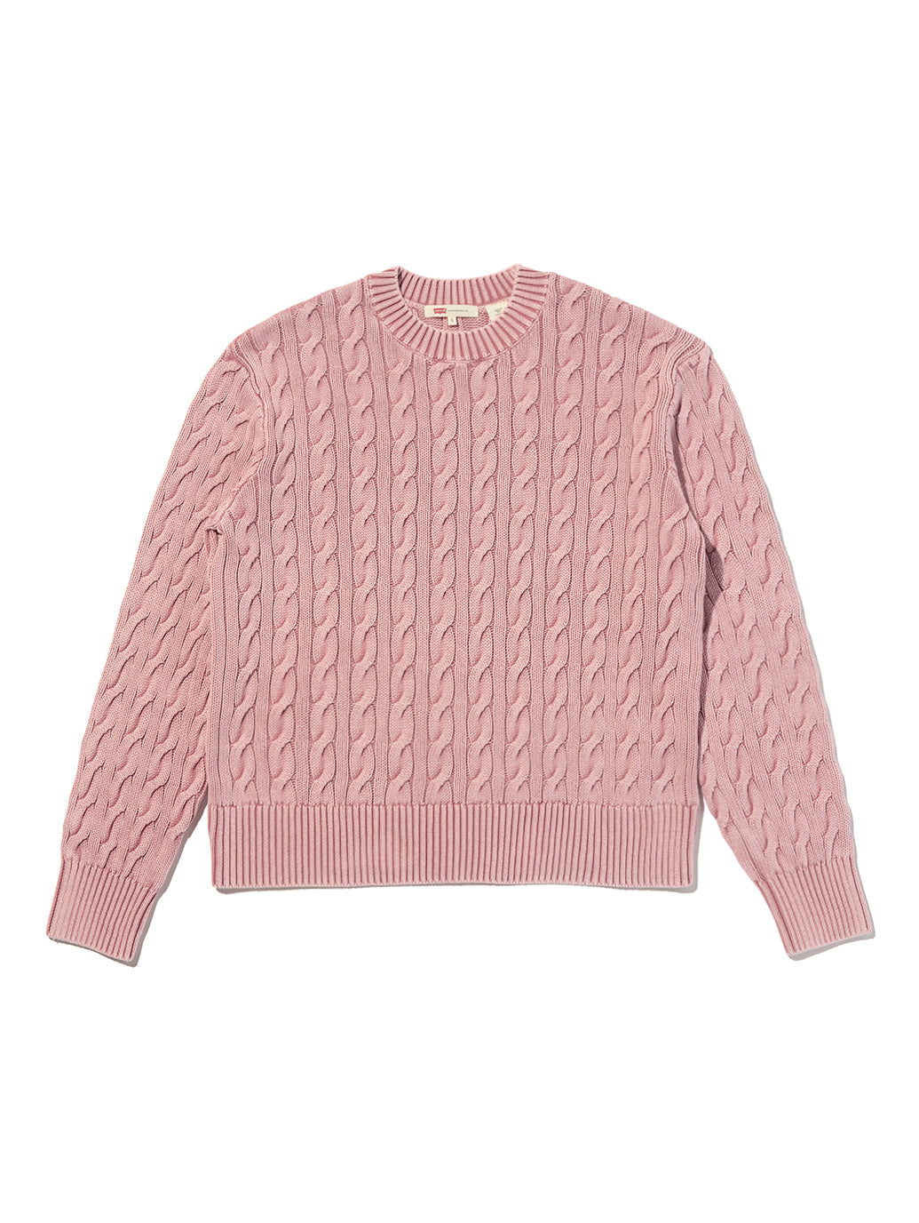 ボーイフレンド ケーブルクルーネック プルオーバー