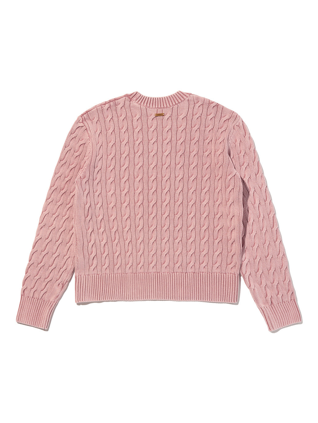 ボーイフレンド ケーブルクルーネック プルオーバー