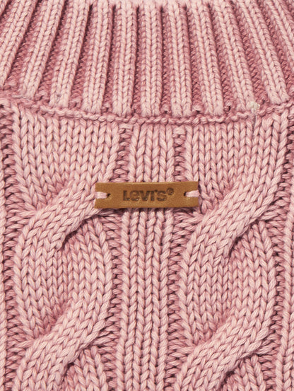 ボーイフレンド ケーブルクルーネック プルオーバー