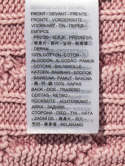 ボーイフレンド ケーブルクルーネック プルオーバー