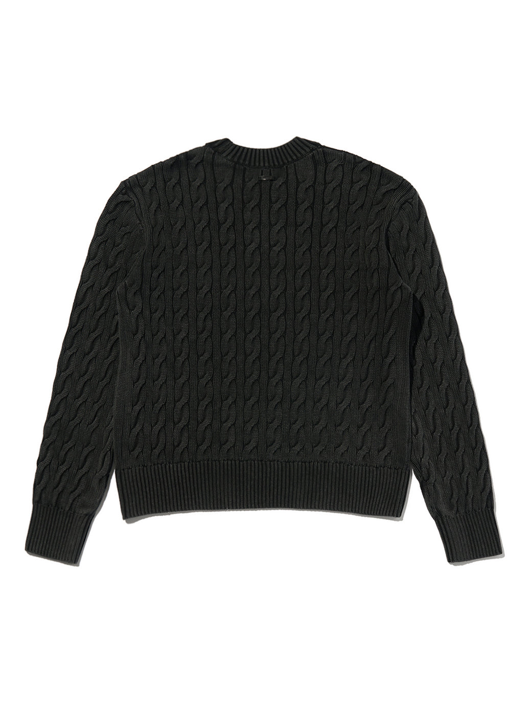ボーイフレンド ケーブルクルーネック プルオーバー