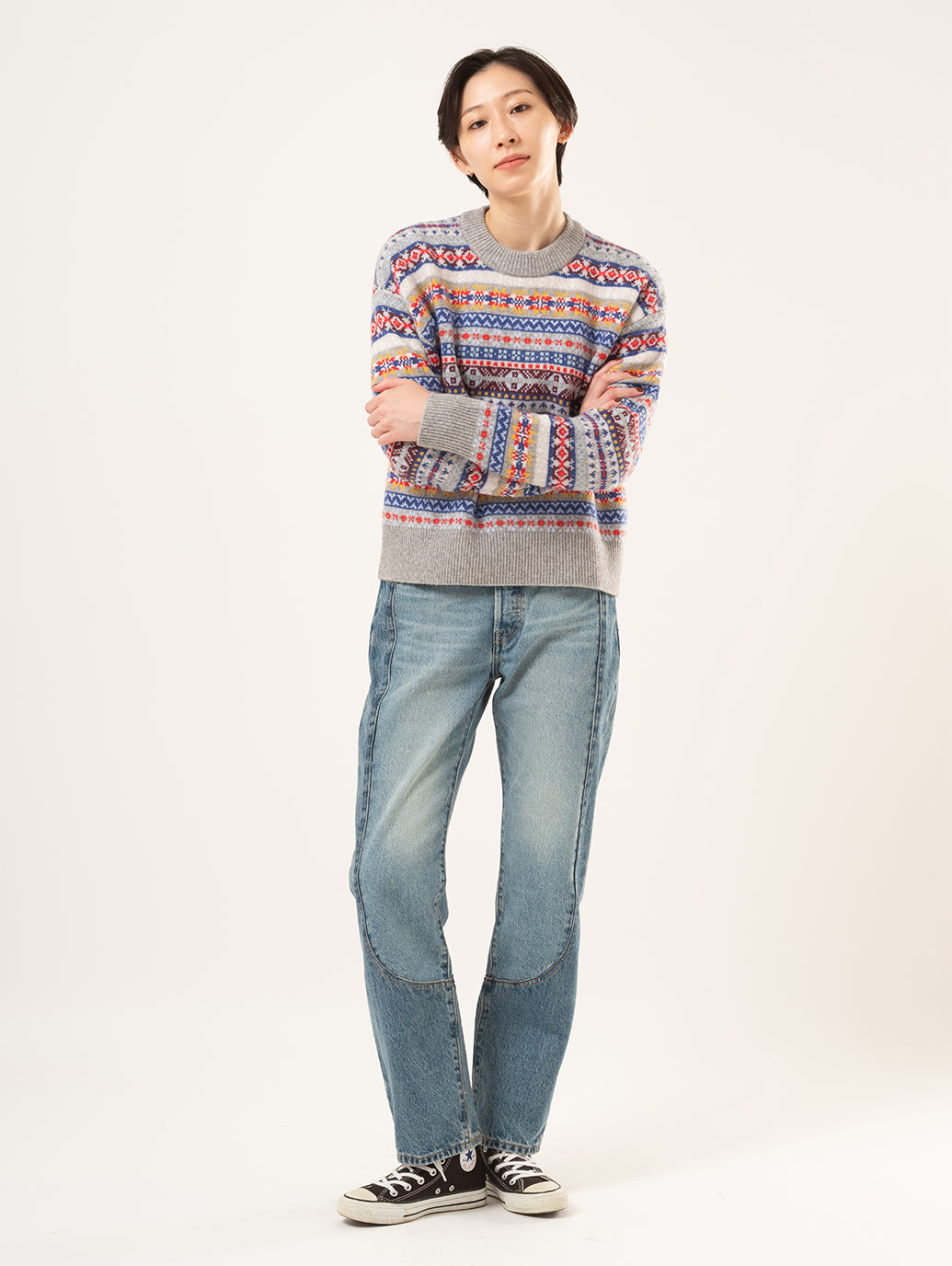 INES フェアアイルセーター