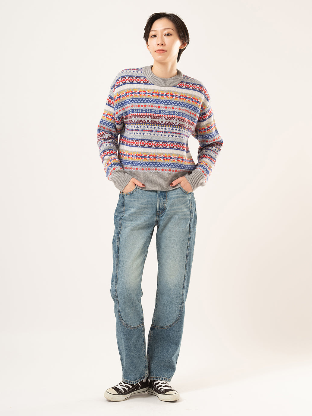 INES フェアアイルセーター