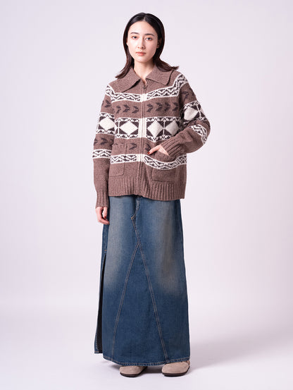 FAIRISLE カーディガン