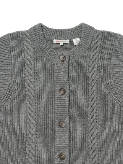 ケーブルニット ベスト