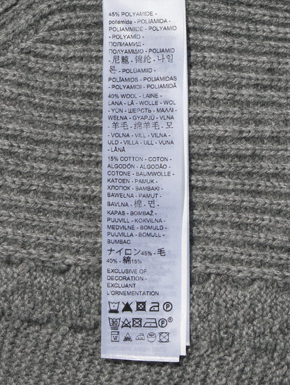 ケーブルニット ベスト