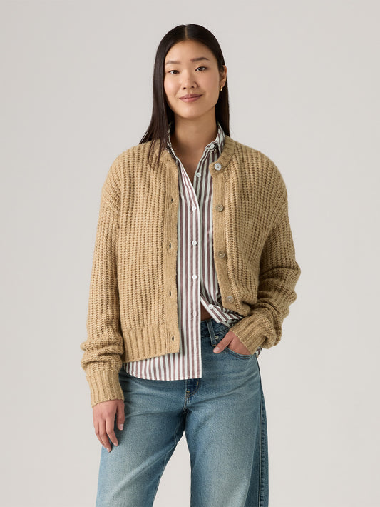 ルナシェルボタン カーディガン