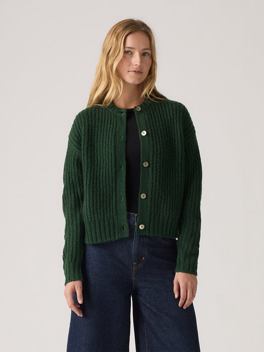 ルナシェルボタン カーディガン