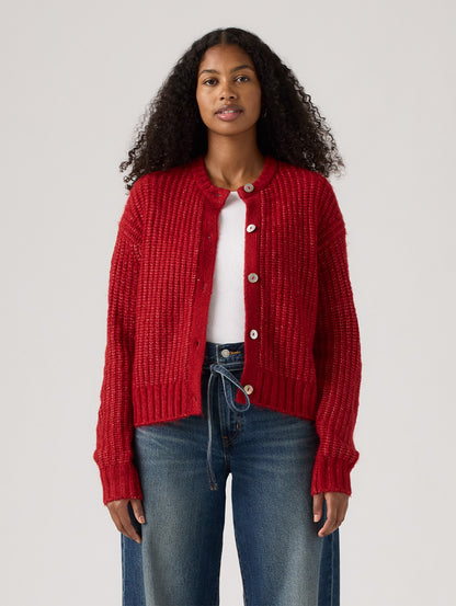 ルナシェルボタン カーディガン