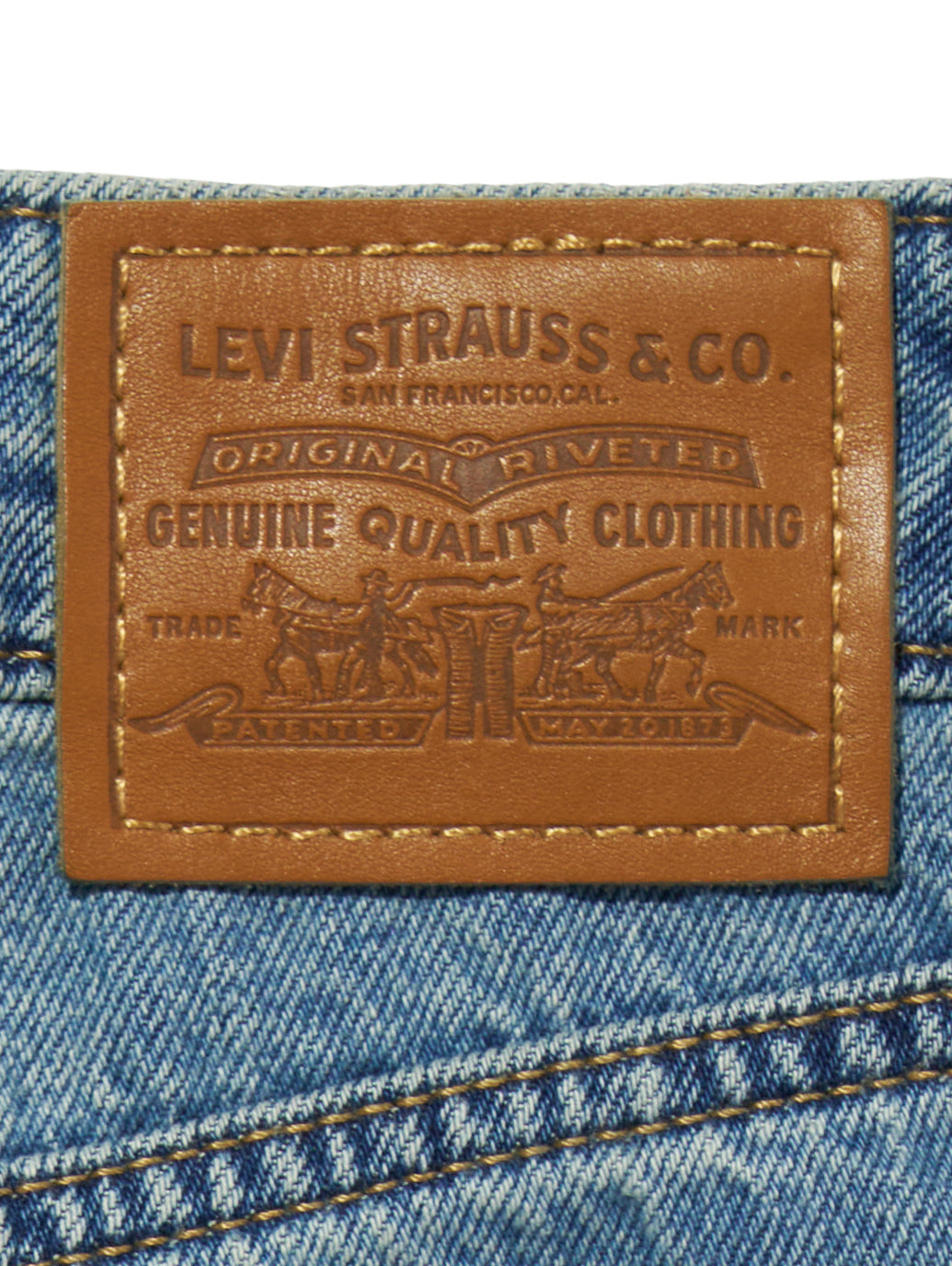 BAGGY DAD バレルジーンズ