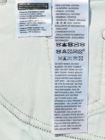 BAGGY DAD バレルジーンズ ライトインディゴ