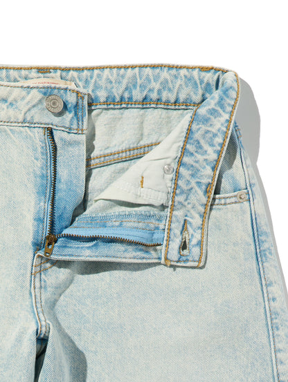 BAGGY DAD バレルジーンズ ライトインディゴ