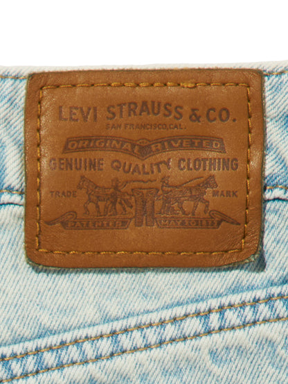 BAGGY DAD バレルジーンズ ライトインディゴ