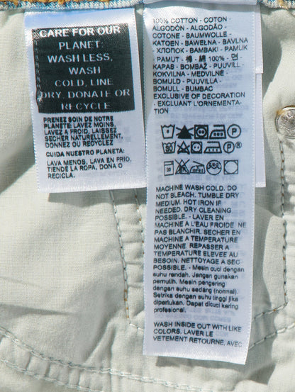 BAGGY DAD バレルジーンズ ライトインディゴ