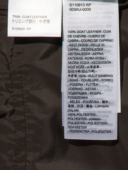 CLAYTON レザー アビエーター ジャケット