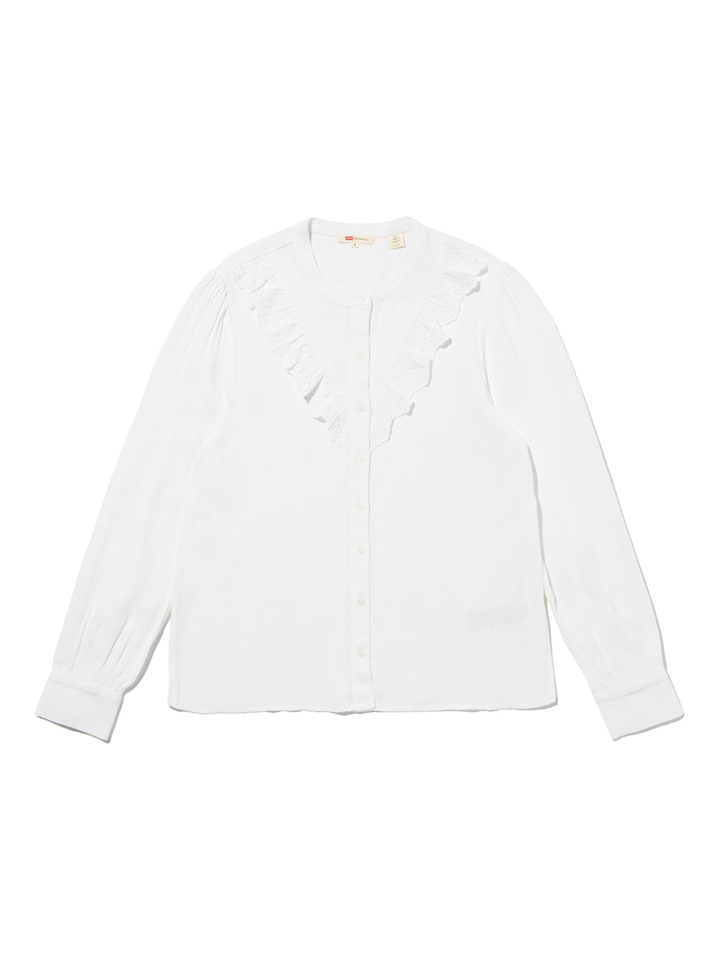 ヨーク柄 ブラウス